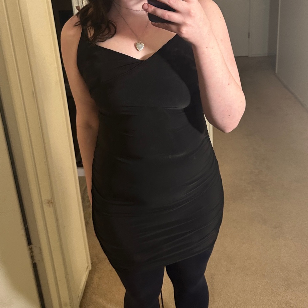 Elegant Black WINDSOR Dress